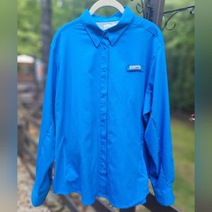 Womens Columbia Tamiami II Snap Front Long Sleeve Shirt